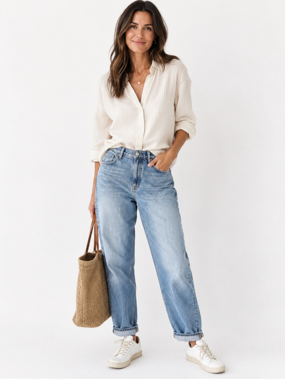 Agolde Light Blue Slim Straight Jeans
